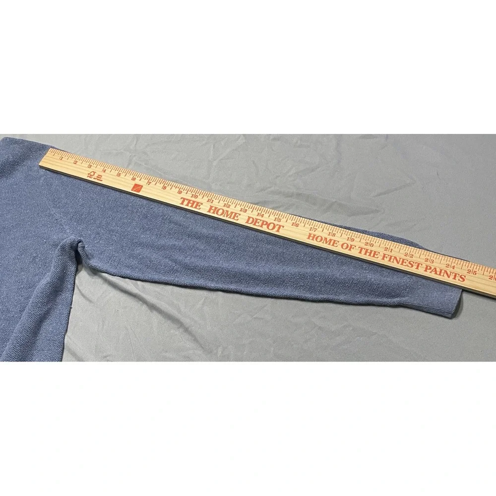 Vintage‎ Polo Ralph Lauren Sweater Mens Sz XL Blue v-neck Knit Cashmere Blend